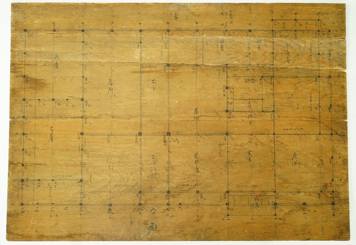 板図に見る建築情報の本質